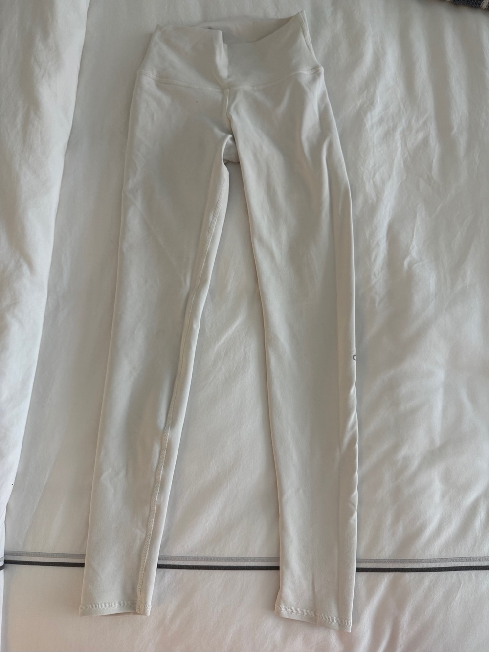 Alo Leggings in white sz XS